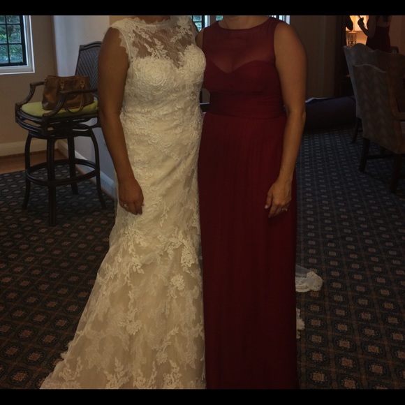 Amsale Bridesmaid Dress Style G849C - Picture 9 of 12